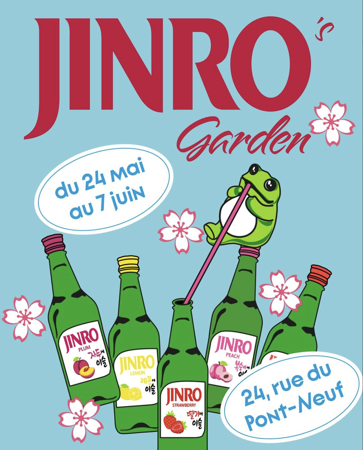 JINRO GARDEN | POP UP STORE PARIS