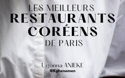 K-Food France : Ugonna Anieke, l’Incontournable de la Gastronomie Coréenne