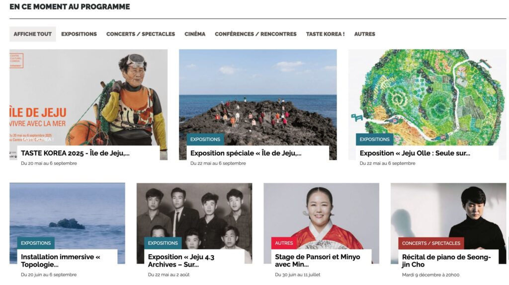 culture coréenne en France