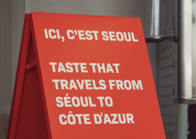 Où manger coréen près de Nice ? Korean Street Market s'installe sur la côte d'Azur. horangout