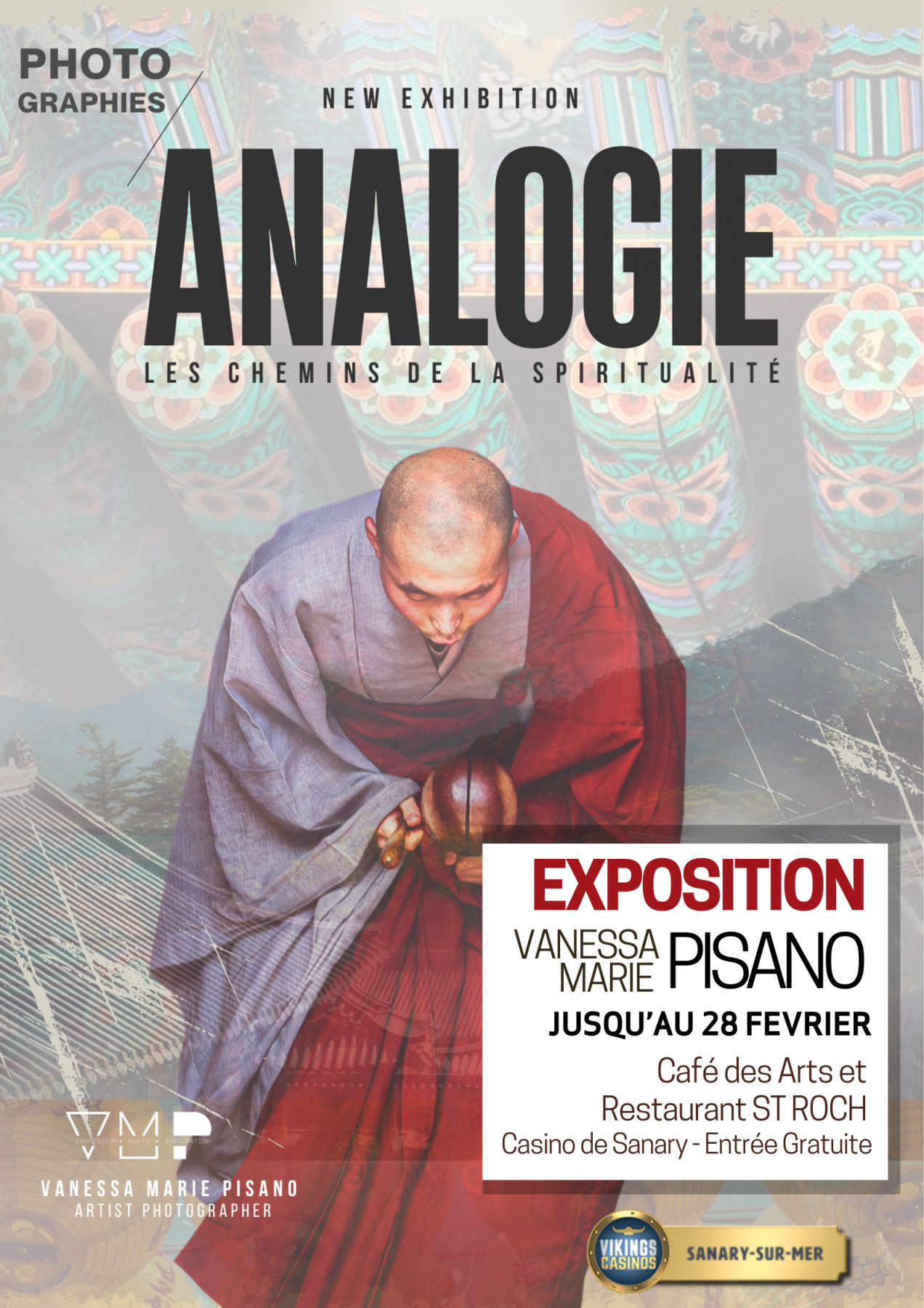 ANALOGIE - EXPOSITION PHOTOS SANARY SUR MER 2026, analogie, exposition photo, vanessa marie pisano