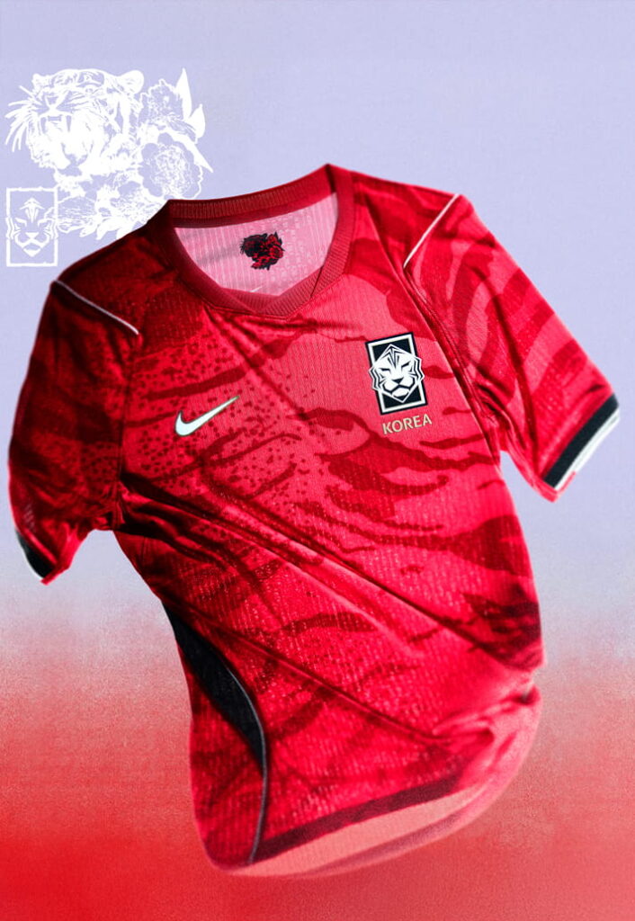 Maillot Corée du Sud 2026, Nike World Cup 2026 South Korea, Logo KFA signification, Asso KCF, Coupe du Monde 2026 : Tout savoir sur les nouveaux maillots Nike de la Corée du Sud,