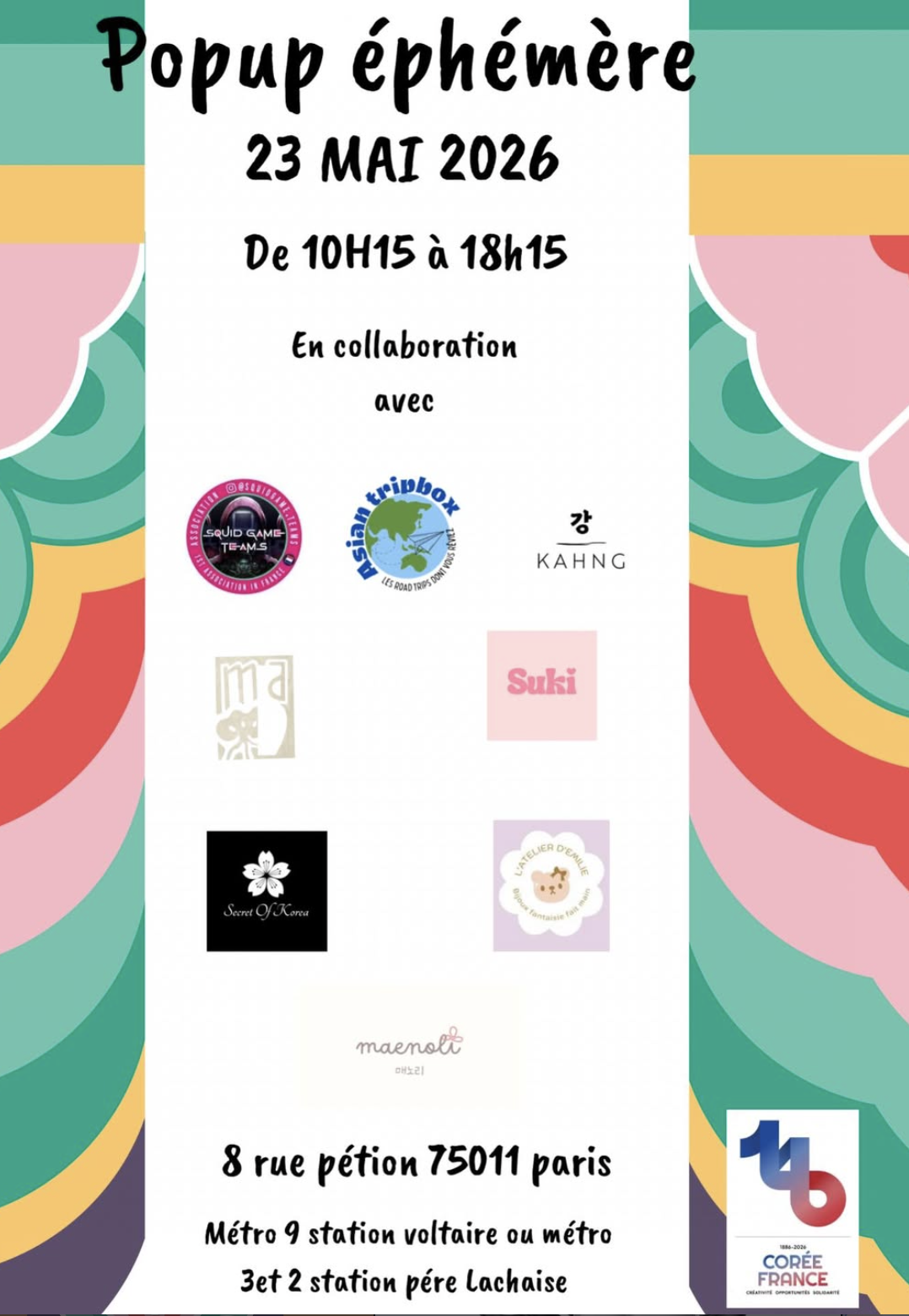 Popup Korea Paris 2026 : Immersion K-Culture & K-Beauty, ASIAN TRIP BOX