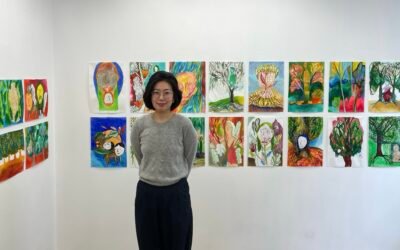 Shin Hyejung exposition – Enfant végétale : Forêt de papier