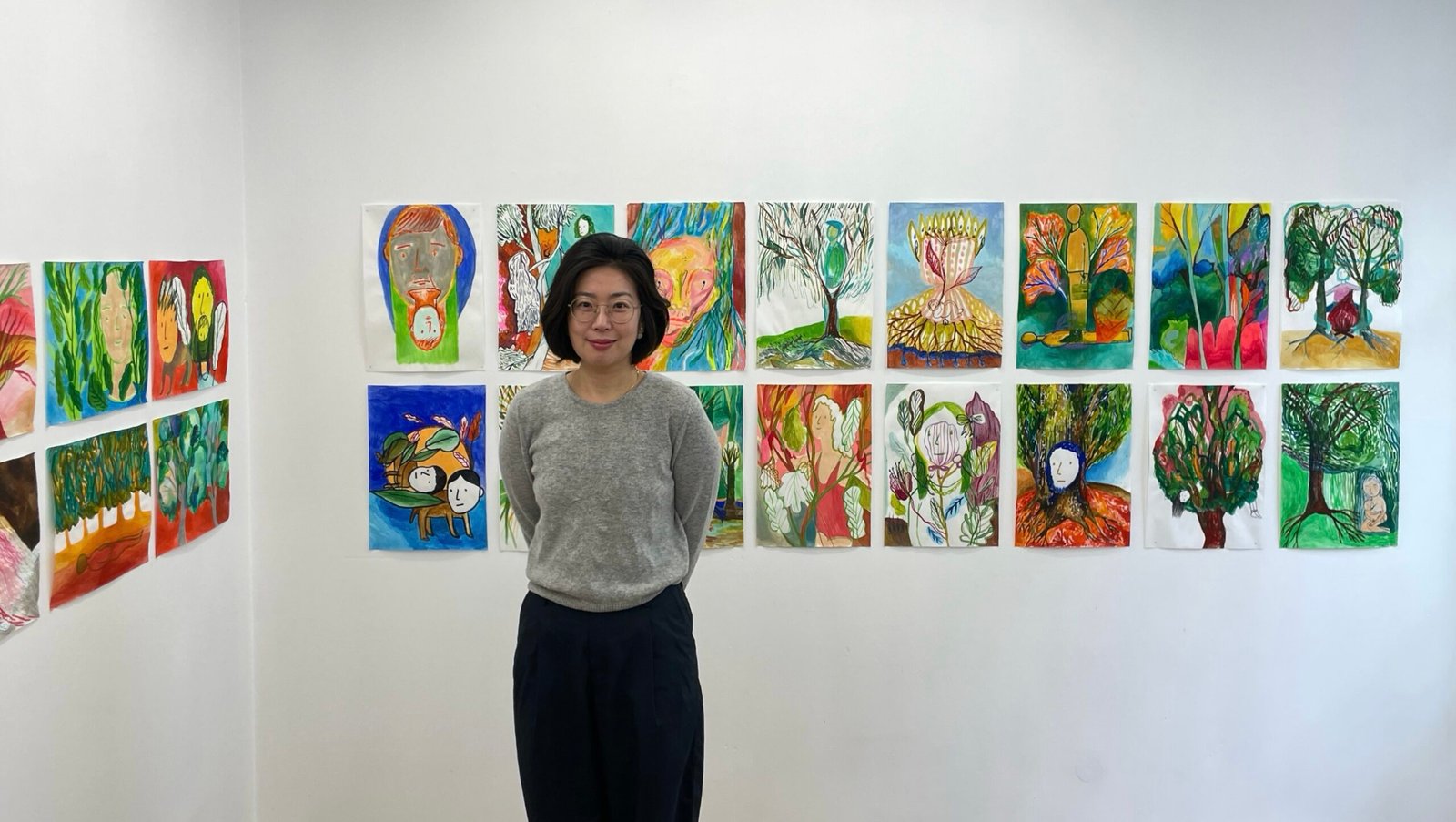 Enfant Végétale Foret de papier Shin Hyejung , Enfant végétale, parisdanbang sortir à paris