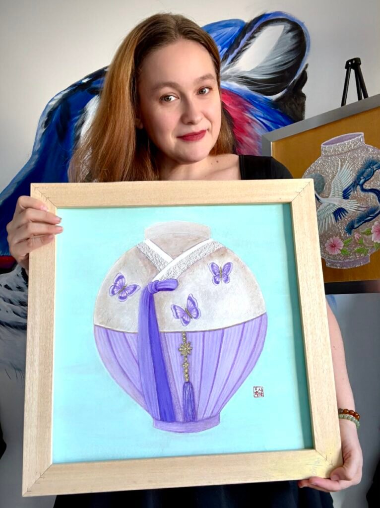 Octhima, l’artiste française qui captive la Corée du Sud et Jeju, horangout