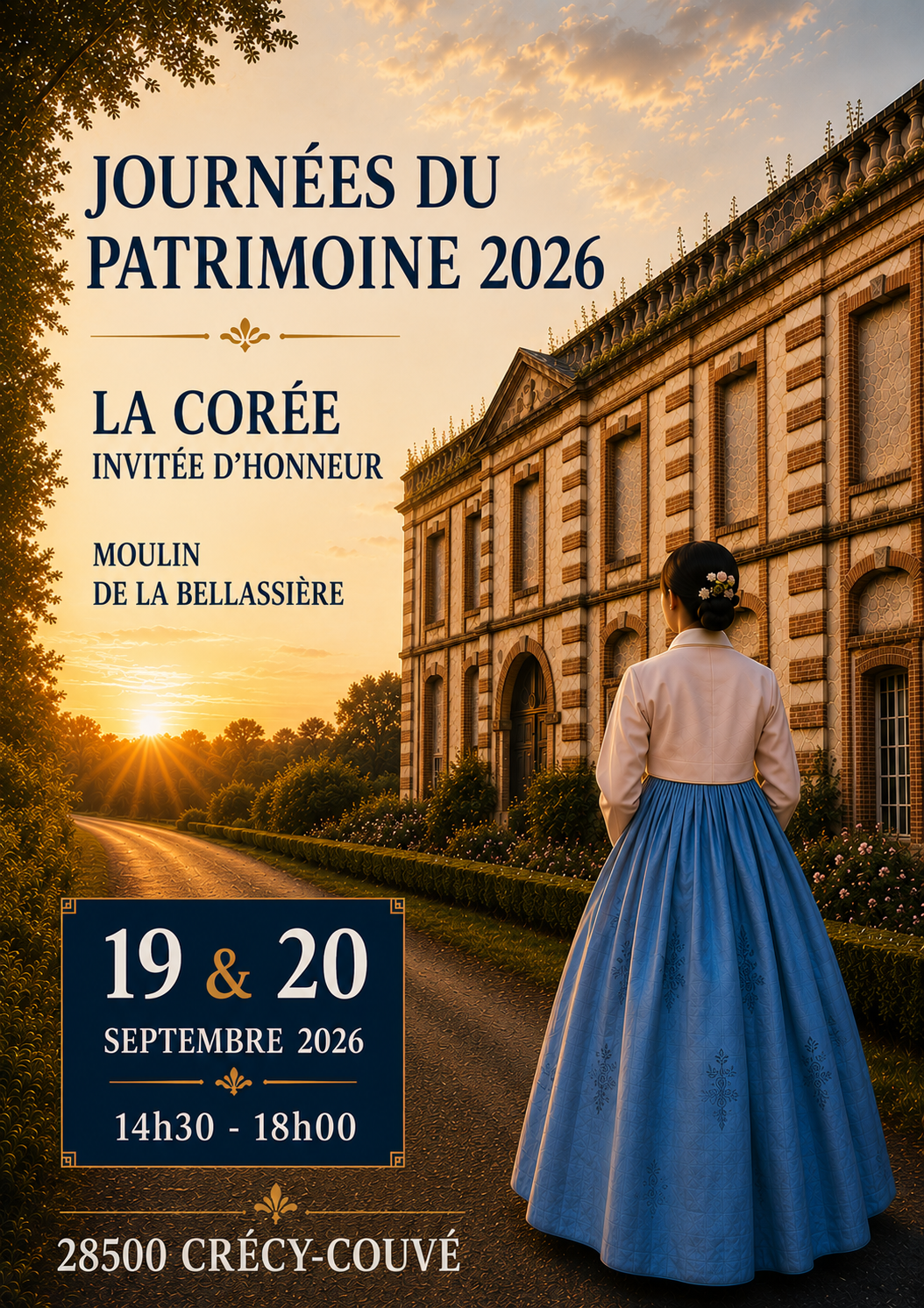 Moulin de la Bellassière, journée du patrimoine 2026, corée du sud, horangout